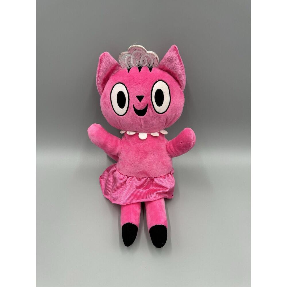 Kohls Cares Ballet Cat Plush 13” Stuffed Pink Tutu BALLERINA Princess Crown